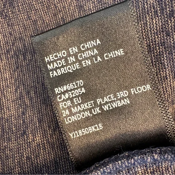 Anthropologie Harlyn Navy Plaid Jacket – Size Small – Snap Front – Mid Length - Picture 12 of 12